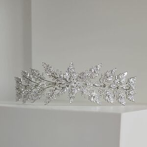 Elegant Silver Tiara